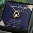 thumbnail image 5 of To My Granddaughter Always Remember Granddaughter From Grandma Forever Necklace w Message Card, 5 of 20