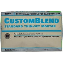 Custom Building Products CBTSG50 50 Lb Gray Custom Blend Thin-Set Mortar
