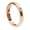 rose gold, variant on Couple Ring Titanium Steel Ring Finger Decor Classic Style Thin Ring Minimalist-gold-4