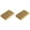 Coffee 2 Packs, variant on CozyFiel Natural Scrub Pad, 2 Pack Coconut Fiber Scouring Sponge for Kitchen and Bathroom, Brown