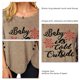 thumbnail image 4 of Blusa Estampado Cuello Redondo Dobladillo Irregular Botón Manga Larga Tops De Moda Para Mujer Albaricoque S, 4 of 5