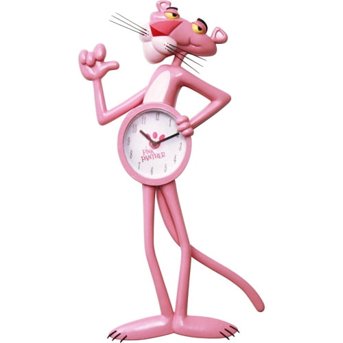 Njcroce Pink Panther Animated Wall Clock