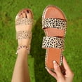 thumbnail image 3 of WIZUTIZ Shower Shoes Women Lightweight Comfort Athletic Womens Slide Sandals Summer Jeweled BOHO Sparkly Slides Leopard Animal Print Slip on Sandals Indoor Non-Slip Slides Mother's Day Gift, 3 of 4