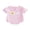 Pink, variant on BemeyourBBs Baby Girls First Birthday Outfit 1st Birthday Clothes One Years Old Pink Bubble Romper Floral Letter Embroidery Short Sleeve Doll Collar Bubble Bodysuit Playsuit