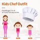 thumbnail image 4 of Gorros de Chef Minnieouse 4 Uds. Blancos para Niños Gorro de Cocina Profesional Elástico, 4 of 6