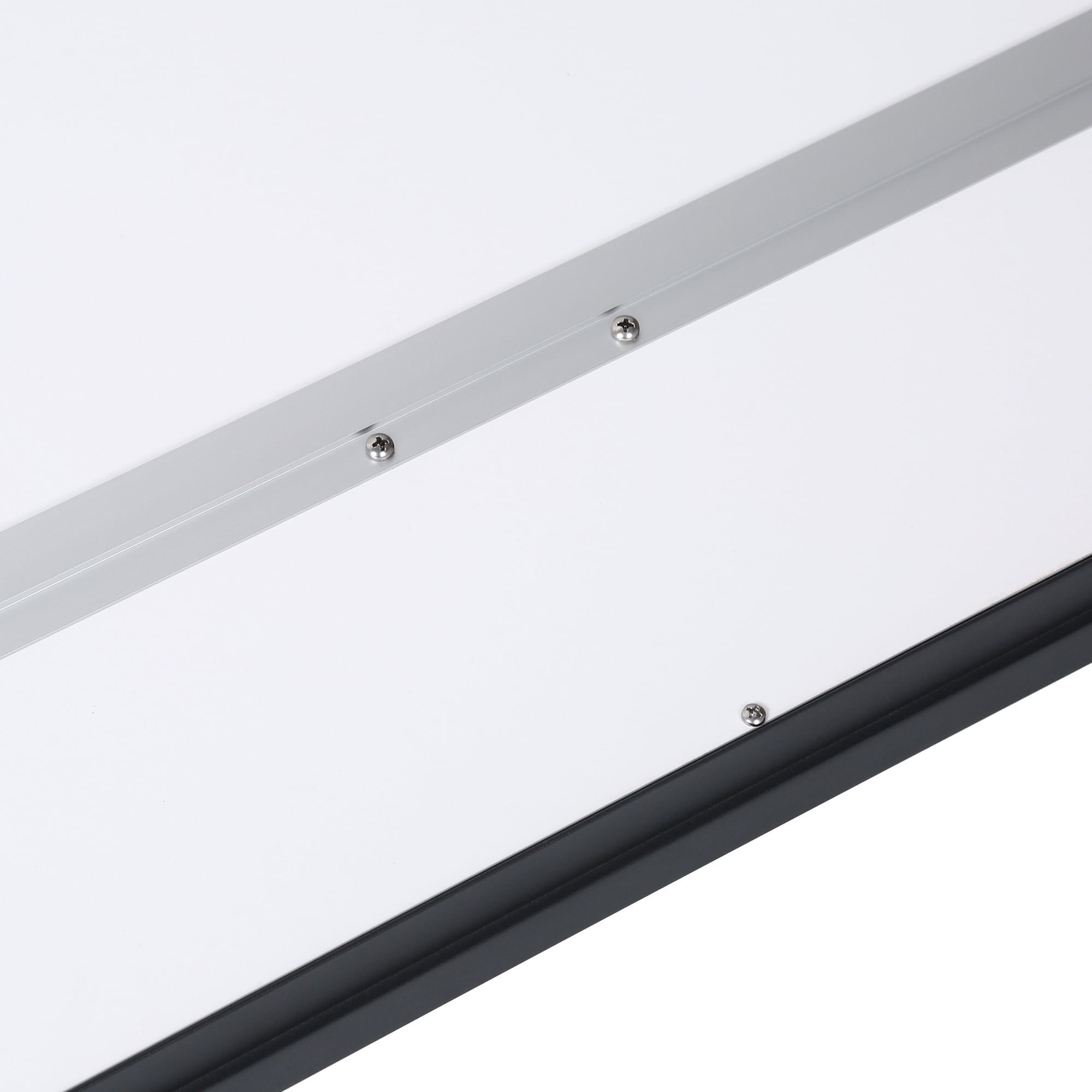 35.8-in W x 55.1-in H Rectangle Matte Black and Matte Gold Framed Full Length Lighted Vanity Mirror