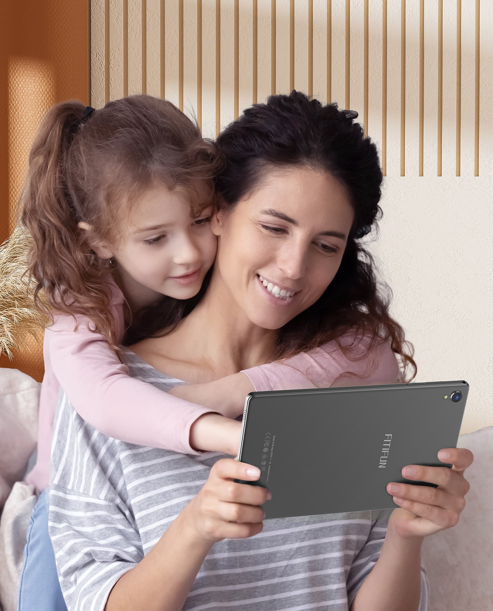 Tablet 10 inch Android Tablets, Android 14 Tablet Quad Core Processor (2+2) 4GB RAM 32GB ROM, 1TB Expandable Tablet Computer, 6000mAh Battery, 1280 * 800 IPS Screen, Bluetooth, WiFi (Gray)