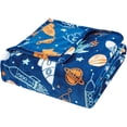 thumbnail image 2 of Out of This World Plush Fleece Throw Blanket (50" x 60") - Space Adventure, 2 of 4