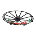 thumbnail image 1 of Tren electrico,Tren navideño con sonido y luz realistas.,Juego de tren eléctrico para decoración de árbol de Navidad para niños,Juegos de trenes navideños para debajo del árbol,Set de Hugo Tren electrico, 1 of 10