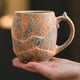 thumbnail image 5 of Taza De Cer Mica Para Caf , Desayuno, Caf Con Leche Por La Tarde, Textura Rugosa Y Dise O Nico, Para Uso En Casa O En La Oficina, Ideal Para Leche O T , Tazas De Cer Mica Resistentes, 5 of 8