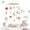 A, variant on Modern Baby Crib Mobile Soothing Musical Toy With Secure Attachment For Hearing And Visual Development Stimulation