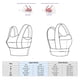 thumbnail image 4 of Sujetador deportivo para mujer Push-up Tops acolchados a prueba de golpes Empalme Tank-Top Ropa inte Abanopi Sujetador deportivo, 4 of 5