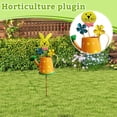 thumbnail image 5 of Garden Decor, Iron Art Easter Bunny Watering Can, 1 Pack,Suitable for Outdoor Patio Yard, 5 of 7