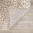 thumbnail image 4 of Hauteloom Safari Modern Animal Print Area Rug for Living Room, Bedroom, Dining Room - Bohemain Leopard Print Carpet - Tan, Terracota, Brown, Beige, Ivory - 5'3" x 7'3" (5x7), 4 of 12