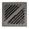 thumbnail image 3 of Bathroom Floor Drain, Improve Water  Stainless Steel Prevent Corrosion Easy Cleaning Square Floor Drain with Scratchproof Sticker for Garage for Kitchen, 3 of 8
