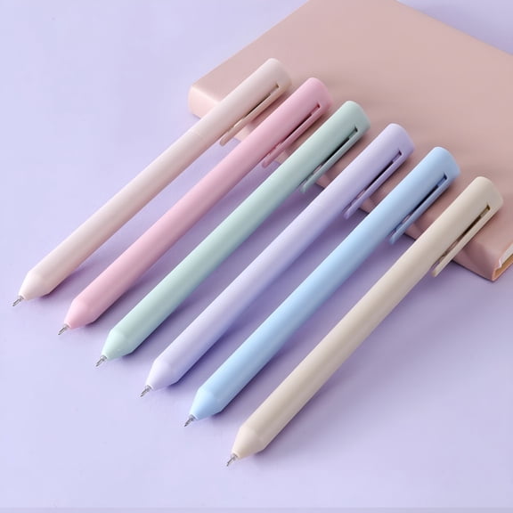 CCOCC Gel Pens Fine Point: Retractable Pen 8ct Vintage Ink Colors 0.5mm Multi Colored for Smooth Writing Journaling Assorted Coloring Note Taking No Bleed & Smear & Smudge (Vacation Set)