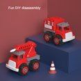 thumbnail image 1 of Neinkie Auto Toy Disassembly Problem-solving Ability Plastic High Spray Truck Children Car Toy for Indoor, 1 of 9