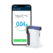 BACtrack Mobile Smartphone Breathalyzer | Professional-Grade Accuracy | Wireless Smartphone Connectivity | Compatible w/ Apple iPhone, Google & Samsung Android Devices | Apple HealthKit Integration