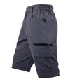 thumbnail image 2 of Yaoyar Men's Hiking Cargo Shorts Quick Dry Lightweight Casual Summer Outdoor Golf Shorts with Zipper Pockets, 2 of 5