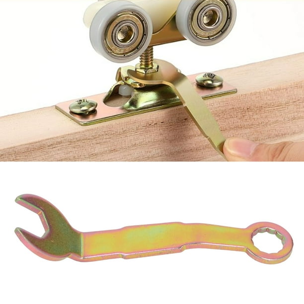 Llave de Ajuste de Pivote, Llave de Puerta de Armario de 3/8 Pulgadas Abitas Sin Cosura para Colgadora de Puerta Corredera