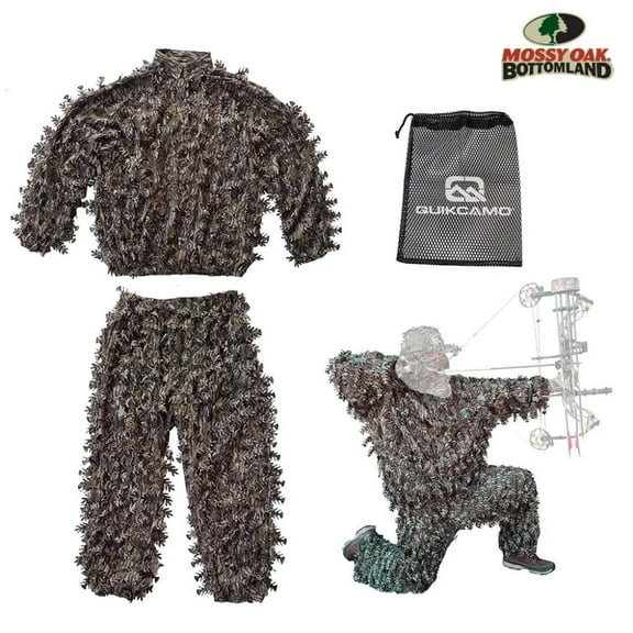 3D Camo Leafy Suits and Tops