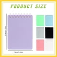 thumbnail image 3 of Pocket Notebook Bulk 3 x 4-1/4 Inch,Spiral Memo Pads Top,Mini Top Bound Spiral Notepad,College Ruled Pocket Notepad 64 Sheets/128 Pages Small Journal for Listing,Planning,Note Taking(Grey), 3 of 9