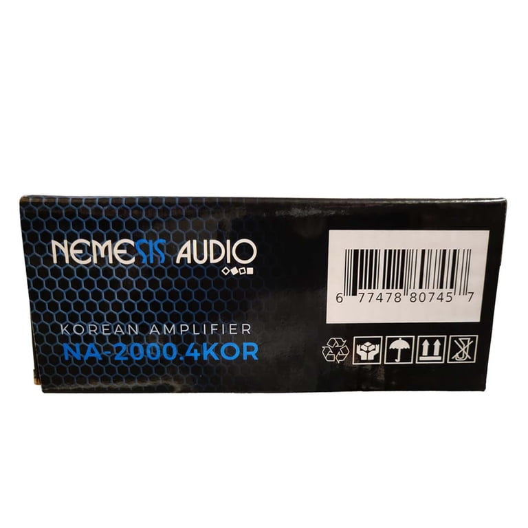 Nemesis Audio NA-2000.4KOR 4-Channel 500 Watts RMS x 4 @ 2-Ohms
