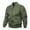 Army Green, variant on MuZeFu Winter Coats for Men 3x Men's Fashion Casual Solid Color Pockets Long Sleeve Hoodless Casual Outwear