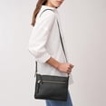 thumbnail image 5 of Bolso Bandolera de Cuero para Mujer Fossil Fiona Negro, 5 of 5