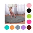 thumbnail image 6 of Spring Savings! PRETXORVE Bath Mats for Bathroom, Soft Bath Bedroom Floor Shower Round Mat Rug Non-slip Green, 6 of 6