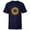 Navy, variant on Marvel Studios Ms. Marvel Red Dagger Icon - Short Sleeve T-Shirt for Kids - Customized-White