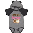 thumbnail image 3 of Inktastic Pug Lover Dog Gift Girls Baby Bodysuit, 3 of 5