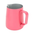 thumbnail image 3 of Milk Frothing Pitcher Stainless Steel 380ml Pointed Spout Milk Froth Cup Coffee Utensils Red, 3 of 10