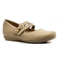 thumbnail image 3 of Flats para Niñas Coqueta 45106L beige 18.5, 3 of 6
