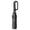 Black, variant on - 14.7in One-Touch Auto Open Close Rain Umbrella, Durable Windproof Polyester Canopy Hook Grip Parasol, Multipurpose Outdoor Daily Travel Household Waterproof Accessory (Black)