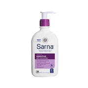 Sarna Sensitive Steroid-Free Anti-Itch Lotion for Dry Irritated Skin, Fragrance free - 7.5 Fl Oz, Pack of 1
