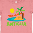 thumbnail image 4 of Inktastic I Love Antigua Boys or Girls Baby T-Shirt, 4 of 5
