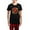 With Red Plaid Pant, variant on CafePress - Guitar Retirement Plan Women's Dark Pajamas - Women's Short Sleeve Print T-Shirt and Pants Dark Cotton Pajama Set