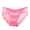 Watermelon Red [Womens Underwear Clearance Sales Today Deals], variant on WEIWEN See Through Underwear Women Breathable Lace Scalloped Edge Low Rise Panties for Women Sheer Thongs Bikini Hipster Briefs Ladies Underwear Black, M