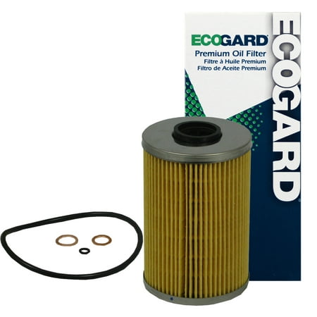 ECOGARD X84 Cartridge Engine Oil Filter for Conventional Oil - Premium Replacement Fits BMW 535i, 735i, 635CSi, 735iL, M5, 633CSi, M6, 733i, 535is, 528i, 533i, L6, L7, (Best Oil For Bmw 528i)