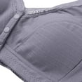 thumbnail image 3 of Senior Bras for Women Front Closure with Uplift, Comfortable Convenient Front Close Button Bras No Wire Buckle Bra, 3 of 3