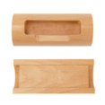 thumbnail image 3 of Tarjetero de visita horizontal de madera JM, 3 of 5