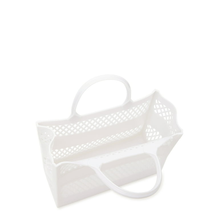 Mini Shopping Bag in White