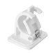 thumbnail image 3 of Paquete de 4 soportes para barra de cortina sin taladro, ganchos de pared adhesivos blancos autoadhesivos para soporte de barra de cortina ajustable sin clavos, soportes de pared para barra de toalla, barra de cortina brillar Electrónica, 3 of 5