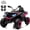 Pink, variant on Joyracer 24V Ride on Toys, 4WD ATV for Kids, 800W Electric Quad with 2 Seater, Power Car Wheels w/ Remote Control, 3 Speeds, Spring Suspension, Knee Pad, Bluetooth Music, LED Light, Red