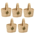 thumbnail image 1 of Cesta de flores de arpillera 5 Uds Sunnimix Cesta de dulces de boda, 1 of 5