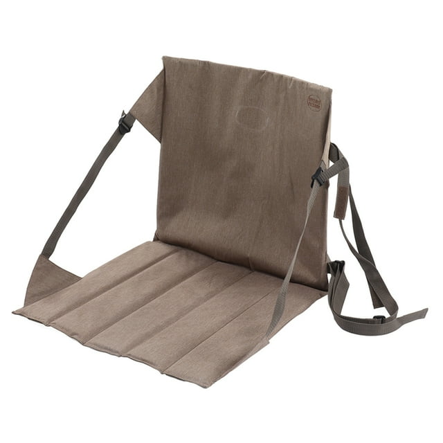 Seating Cushion, Pearl Cotton Wear Foldable Seating Cushion Back Pocket Triangular Fence Portable Practical For Fishing For Hiking
