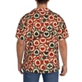 thumbnail image 3 of Yiaed Poker Chips Print Mens Casual Wrinkle Free Shirts Short Sleeve Button Down Summer Stretch Dress Shirt-X-Large, 3 of 5
