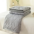 thumbnail image 4 of Linnome Washable Printed Summer Quilt Soft Skin Friendly Breathable Air Conditioning Quilt for Home Use 59x78.7 Inch Multicolor#04, 4 of 7