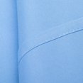 thumbnail image 2 of 100% Egyptian Cotton Oversized King (132" X 110") Flat Sheet, 600 Thread Count, Cool & Breathable, Soft & Durable Top Sheet {Solid Light Blue Oversized King Size }, 2 of 6